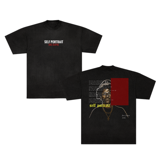 SELF PORTRAIT TEE - BLACK